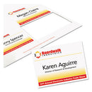 Avery® wholesale. AVERY Name Badge Insert Refills, Horizontal-vertical, 3 X 4, White, 300-box. HSD Wholesale: Janitorial Supplies, Breakroom Supplies, Office Supplies.