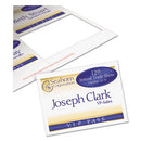 Avery® wholesale. AVERY Name Badge Insert Refills, Horizontal-vertical, 3 X 4, White, 300-box. HSD Wholesale: Janitorial Supplies, Breakroom Supplies, Office Supplies.