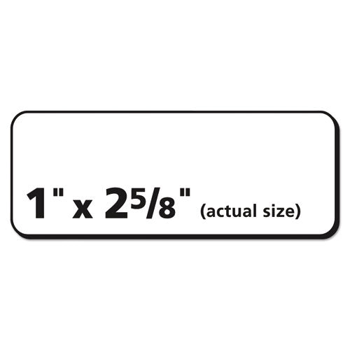 Avery® wholesale. AVERY Repositionable Address Labels W-surefeed, Laser, 1 X 2 5-8, White, 3000-box. HSD Wholesale: Janitorial Supplies, Breakroom Supplies, Office Supplies.