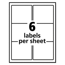 Load image into Gallery viewer, Avery® wholesale. AVERY Repositionable Shipping Labels W-surefeed, Laser, 3 1-3 X 4, White, 600-box. HSD Wholesale: Janitorial Supplies, Breakroom Supplies, Office Supplies.