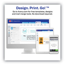 Load image into Gallery viewer, Avery® wholesale. AVERY Waterproof Address Labels With Trueblock And Sure Feed, Laser Printers, 1 X 2.63, White, 30-sheet, 50 Sheets-pack. HSD Wholesale: Janitorial Supplies, Breakroom Supplies, Office Supplies.