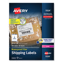 Avery® wholesale. AVERY Waterproof Shipping Labels With Trueblock And Sure Feed, Laser Printers, 3.33 X 4, White, 6-sheet, 50 Sheets-pack. HSD Wholesale: Janitorial Supplies, Breakroom Supplies, Office Supplies.