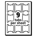 Avery® wholesale. AVERY Laser Printable Hanging File Tabs, 1-5-cut Tabs, White, 2.06" Wide, 90-pack. HSD Wholesale: Janitorial Supplies, Breakroom Supplies, Office Supplies.
