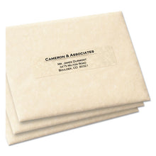Load image into Gallery viewer, Avery® wholesale. AVERY Matte Clear Easy Peel Mailing Labels W- Sure Feed Technology, Laser Printers, 1 X 4, Clear, 20-sheet, 50 Sheets-box. HSD Wholesale: Janitorial Supplies, Breakroom Supplies, Office Supplies.
