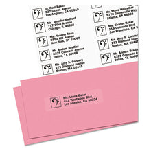Load image into Gallery viewer, Avery® wholesale. AVERY Matte Clear Easy Peel Mailing Labels W- Sure Feed Technology, Laser Printers, 1 X 4, Clear, 20-sheet, 50 Sheets-box. HSD Wholesale: Janitorial Supplies, Breakroom Supplies, Office Supplies.