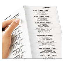 Load image into Gallery viewer, Avery® wholesale. AVERY Matte Clear Easy Peel Mailing Labels W- Sure Feed Technology, Laser Printers, 1 X 4, Clear, 20-sheet, 50 Sheets-box. HSD Wholesale: Janitorial Supplies, Breakroom Supplies, Office Supplies.