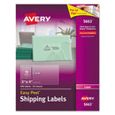 Avery® wholesale. AVERY Matte Clear Easy Peel Mailing Labels W- Sure Feed Technology, Laser Printers, 2 X 4, Clear, 10-sheet, 50 Sheets-box. HSD Wholesale: Janitorial Supplies, Breakroom Supplies, Office Supplies.