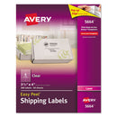 Avery® wholesale. AVERY Matte Clear Easy Peel Mailing Labels W- Sure Feed Technology, Laser Printers, 3.33 X 4, Clear, 6-sheet, 50 Sheets-box. HSD Wholesale: Janitorial Supplies, Breakroom Supplies, Office Supplies.