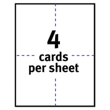Load image into Gallery viewer, Avery® wholesale. AVERY Postcards For Laser Printers, 4 1-4 X 5 1-2, Uncoated White, 4-sheet, 200-box. HSD Wholesale: Janitorial Supplies, Breakroom Supplies, Office Supplies.