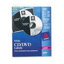Avery® wholesale. AVERY Laser Cd Labels, Matte White, 100-pack. HSD Wholesale: Janitorial Supplies, Breakroom Supplies, Office Supplies.