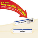 Avery® wholesale. AVERY Permanent Trueblock File Folder Labels With Sure Feed Technology, 0.66 X 3.44, White, 30-sheet, 50 Sheets-box. HSD Wholesale: Janitorial Supplies, Breakroom Supplies, Office Supplies.