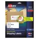 Avery® wholesale. AVERY Repositionable Address Labels W-sure Feed, Inkjet-laser, 2 X 4, White, 250-box. HSD Wholesale: Janitorial Supplies, Breakroom Supplies, Office Supplies.