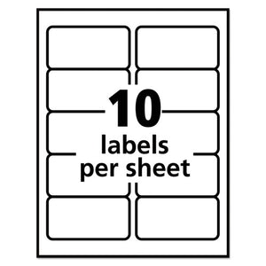 Avery® wholesale. AVERY Repositionable Address Labels W-sure Feed, Inkjet-laser, 2 X 4, White, 250-box. HSD Wholesale: Janitorial Supplies, Breakroom Supplies, Office Supplies.
