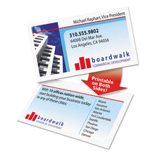 Load image into Gallery viewer, Avery® wholesale. AVERY Clean Edge Business Cards, Laser, 2 X 3 1-2, White, 400-box. HSD Wholesale: Janitorial Supplies, Breakroom Supplies, Office Supplies.