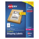 Avery® wholesale. AVERY Shipping Labels W- Trueblock Technology, Laser Printers, 5.5 X 8.5, White, 2-sheet, 250 Sheets-box. HSD Wholesale: Janitorial Supplies, Breakroom Supplies, Office Supplies.