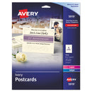 Avery® wholesale. AVERY Postcards For Inkjet-laser Printers, 4 1-4 X 5 1-2, Ivory, 4-sheet, 100-box. HSD Wholesale: Janitorial Supplies, Breakroom Supplies, Office Supplies.
