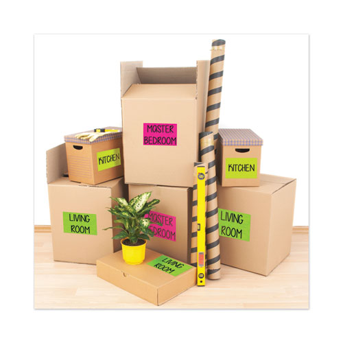 Avery® wholesale. AVERY High-visibility Permanent Laser Id Labels, 5 1-2 X 8.5, Neon Green, 200-box. HSD Wholesale: Janitorial Supplies, Breakroom Supplies, Office Supplies.