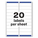Avery® wholesale. AVERY Easy Peel White Address Labels W- Sure Feed Technology, Laser Printers, 1 X 4, White, 20-sheet, 250 Sheets-box. HSD Wholesale: Janitorial Supplies, Breakroom Supplies, Office Supplies.