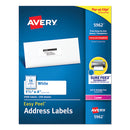 Avery® wholesale. AVERY Easy Peel White Address Labels W- Sure Feed Technology, Laser Printers, 1.33 X 4, White, 14-sheet, 250 Sheets-box. HSD Wholesale: Janitorial Supplies, Breakroom Supplies, Office Supplies.