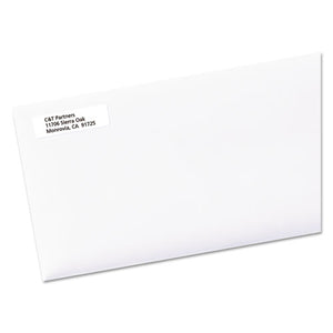 Avery® wholesale. AVERY White Address Labels W- Sure Feed Technology For Laser Printers, Laser Printers, 0.5 X 1.75, White, 80-sheet, 250 Sheets-box. HSD Wholesale: Janitorial Supplies, Breakroom Supplies, Office Supplies.