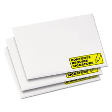 Load image into Gallery viewer, Avery® wholesale. AVERY High-visibility Permanent Laser Id Labels, 1 X 2 5-8, Neon Yellow, 750-pack. HSD Wholesale: Janitorial Supplies, Breakroom Supplies, Office Supplies.