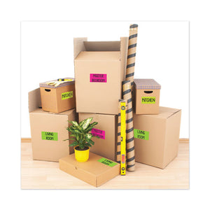 Avery® wholesale. AVERY High-visibility Permanent Laser Id Labels, 2 X 4, Asst. Neon, 150-pack. HSD Wholesale: Janitorial Supplies, Breakroom Supplies, Office Supplies.