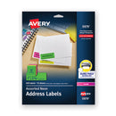 Avery® wholesale. AVERY High-visibility Permanent Laser Id Labels, 1 X 2 5-8, Asst. Neon, 450-pack. HSD Wholesale: Janitorial Supplies, Breakroom Supplies, Office Supplies.