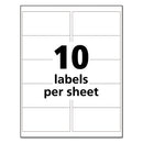 Avery® wholesale. AVERY Ultraduty Ghs Chemical Waterproof And Uv Resistant Labels, 2 X 4, White, 10-sheet, 50 Sheets-box. HSD Wholesale: Janitorial Supplies, Breakroom Supplies, Office Supplies.