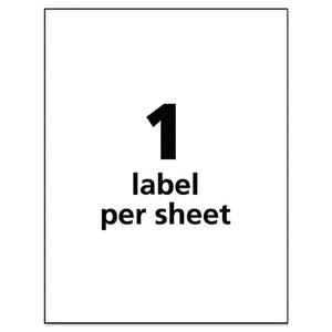 Avery® wholesale. AVERY Ultraduty Ghs Chemical Waterproof And Uv Resistant Labels, 8.5 X 11, White, 50-pack. HSD Wholesale: Janitorial Supplies, Breakroom Supplies, Office Supplies.