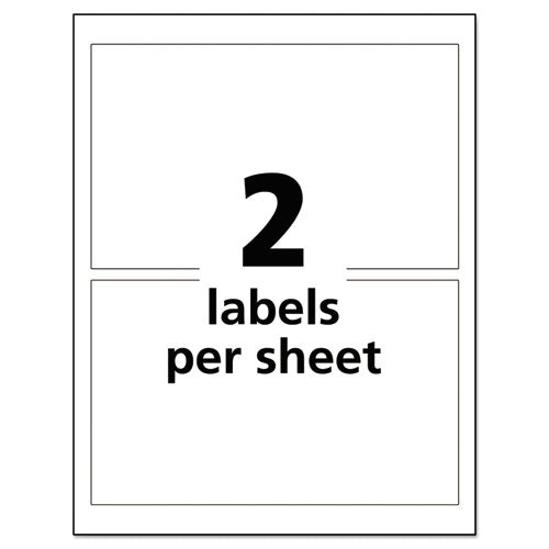 Avery® wholesale. AVERY Ultraduty Ghs Chemical Waterproof And Uv Resistant Labels, 4.75 X 7.75, White, 2-sheet, 50 Sheets-pack. HSD Wholesale: Janitorial Supplies, Breakroom Supplies, Office Supplies.