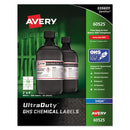 Avery® wholesale. AVERY Ultraduty Ghs Chemical Waterproof And Uv Resistant Labels, 2 X 4, White, 10-sheet, 50 Sheets-pack. HSD Wholesale: Janitorial Supplies, Breakroom Supplies, Office Supplies.