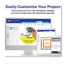 Load image into Gallery viewer, Avery® wholesale. AVERY Permatrack Tamper-evident Asset Tag Labels, Laser Printers, 0.5 X 1, White, 84-sheet, 8 Sheets-pack. HSD Wholesale: Janitorial Supplies, Breakroom Supplies, Office Supplies.