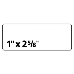 Avery® wholesale. AVERY Removable Multi-use Labels, Inkjet-laser Printers, 1 X 2.63, White, 30-sheet, 25 Sheets-pack. HSD Wholesale: Janitorial Supplies, Breakroom Supplies, Office Supplies.