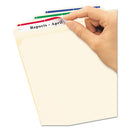 Avery® wholesale. AVERY Removable File Folder Labels With Sure Feed Technology, 0.66 X 3.44, White, 30-sheet, 25 Sheets-pack. HSD Wholesale: Janitorial Supplies, Breakroom Supplies, Office Supplies.