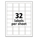 Avery® wholesale. AVERY Durable Permanent Id Labels With Trueblock Technology, Laser Printers, 1.25 X 1.75, White, 32-sheet, 50 Sheets-pack. HSD Wholesale: Janitorial Supplies, Breakroom Supplies, Office Supplies.