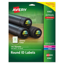 Avery® wholesale. AVERY Round Print-to-the Edge Labels With Surefeed And Easypeel, 1.67" Dia, Glossy Clear, 500-pk. HSD Wholesale: Janitorial Supplies, Breakroom Supplies, Office Supplies.