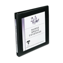 Load image into Gallery viewer, Avery® wholesale. AVERY Framed View Heavy-duty Binders, 3 Rings, 0.5&quot; Capacity, 11 X 8.5, Black. HSD Wholesale: Janitorial Supplies, Breakroom Supplies, Office Supplies.
