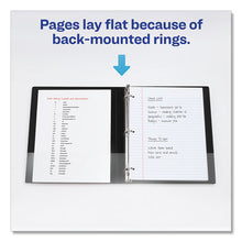 Load image into Gallery viewer, Avery® wholesale. AVERY Framed View Heavy-duty Binders, 3 Rings, 0.5&quot; Capacity, 11 X 8.5, Black. HSD Wholesale: Janitorial Supplies, Breakroom Supplies, Office Supplies.