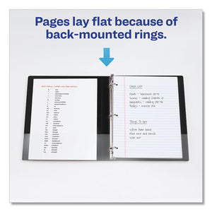 Avery® wholesale. AVERY Framed View Heavy-duty Binders, 3 Rings, 0.5" Capacity, 11 X 8.5, Black. HSD Wholesale: Janitorial Supplies, Breakroom Supplies, Office Supplies.