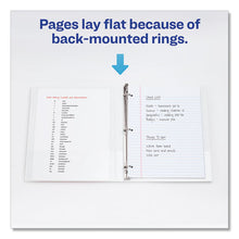 Load image into Gallery viewer, Avery® wholesale. AVERY Framed View Heavy-duty Binders, 3 Rings, 0.5&quot; Capacity, 11 X 8.5, White. HSD Wholesale: Janitorial Supplies, Breakroom Supplies, Office Supplies.