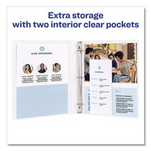 Load image into Gallery viewer, Avery® wholesale. AVERY Framed View Heavy-duty Binders, 3 Rings, 0.5&quot; Capacity, 11 X 8.5, White. HSD Wholesale: Janitorial Supplies, Breakroom Supplies, Office Supplies.