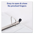 Avery® wholesale. AVERY Framed View Heavy-duty Binders, 3 Rings, 1" Capacity, 11 X 8.5, Black. HSD Wholesale: Janitorial Supplies, Breakroom Supplies, Office Supplies.