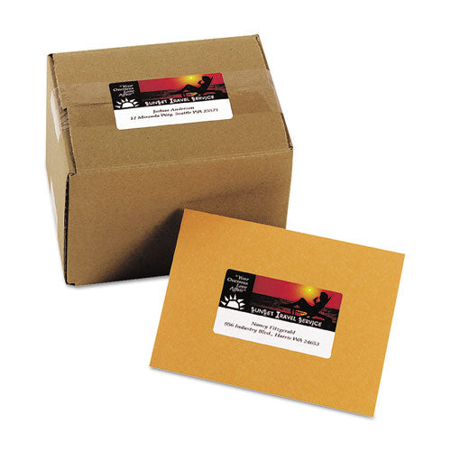 Avery® wholesale. AVERY Vibrant Laser Color-print Labels W- Sure Feed, 2 X 3 3-4, White, 200-pk. HSD Wholesale: Janitorial Supplies, Breakroom Supplies, Office Supplies.