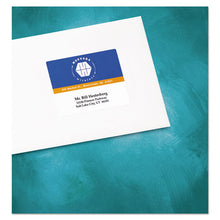 Load image into Gallery viewer, Avery® wholesale. AVERY Vibrant Laser Color-print Labels W- Sure Feed, 3 X 3 3-4, White, 150-pk. HSD Wholesale: Janitorial Supplies, Breakroom Supplies, Office Supplies.