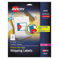 Avery® wholesale. AVERY Vibrant Laser Color-print Labels W- Sure Feed, 3 X 3 3-4, White, 150-pk. HSD Wholesale: Janitorial Supplies, Breakroom Supplies, Office Supplies.