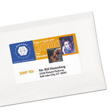Load image into Gallery viewer, Avery® wholesale. AVERY Vibrant Laser Color-print Labels W- Sure Feed, 4 3-4 X 7 3-4, White, 50-pack. HSD Wholesale: Janitorial Supplies, Breakroom Supplies, Office Supplies.