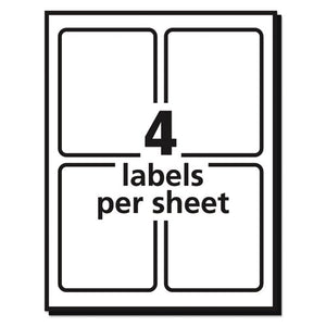 Avery® wholesale. AVERY Vibrant Laser Color-print Labels W- Sure Feed, 3 3-4 X 4 3-4, White, 100-pk. HSD Wholesale: Janitorial Supplies, Breakroom Supplies, Office Supplies.