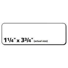 Load image into Gallery viewer, Avery® wholesale. AVERY Vibrant Laser Color-print Labels W- Sure Feed, 1 1-4 X 3 3-4, White, 300-pack. HSD Wholesale: Janitorial Supplies, Breakroom Supplies, Office Supplies.