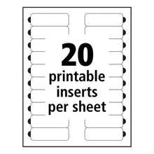 Load image into Gallery viewer, Avery® wholesale. The Mighty Badge Name Badge Holder Kit, Horizontal, 3 X 1, Laser, Silver, 10 Holders- 80 Inserts. HSD Wholesale: Janitorial Supplies, Breakroom Supplies, Office Supplies.