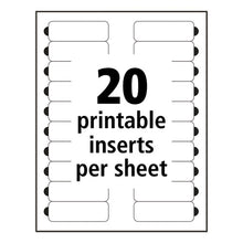 Load image into Gallery viewer, Avery® wholesale. The Mighty Badge Name Badge Holder Kit, Horizontal, 3 X 1, Laser, Gold, 50 Holders-120 Inserts. HSD Wholesale: Janitorial Supplies, Breakroom Supplies, Office Supplies.